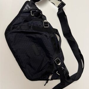 Athleta Nylon Black Crossbody Bag